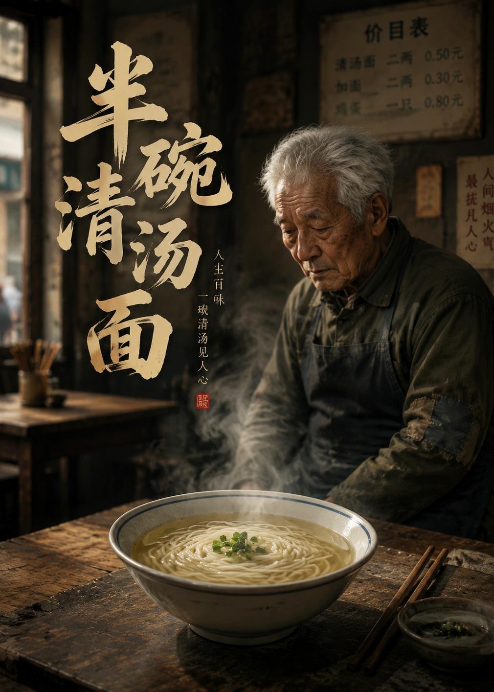 半碗清汤面